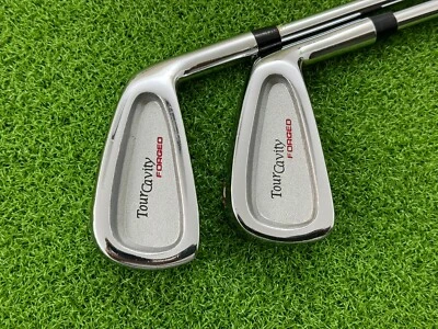 GOLFSMITH TOUR CAVITY FORGED Iron Set 3/4 Right Handed Steel DG S300U Stiff Flex - Image 1 of 4