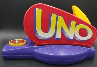 Vintage 1998 Mattel UNO Attack Card Game Automatic Shuffler Toy TESTED- No Cards - Image 1 of 4