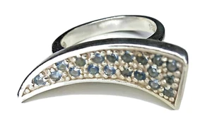 Anello in argento legge e zirconi colorati - Foto 1 di 3