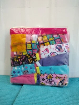 Girls 10 Pack Briefs Underwear 100% cotton SONOMA Panties Music Theme - Size 4 - Image 1 of 4