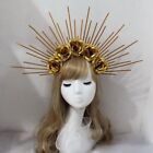 Headpiece Gothic Lolita Tiara Sun Goddess Headwear Diy Crown Material Kits
