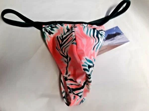 Men Custom g string Handmade s m l or xl Island Coral fabric - Picture 1 of 2