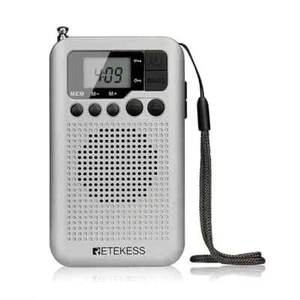 Retekess TR106 Portable FM/AM Radio Stereo Receiver Pocket Digital Gift - Picture 1 of 4