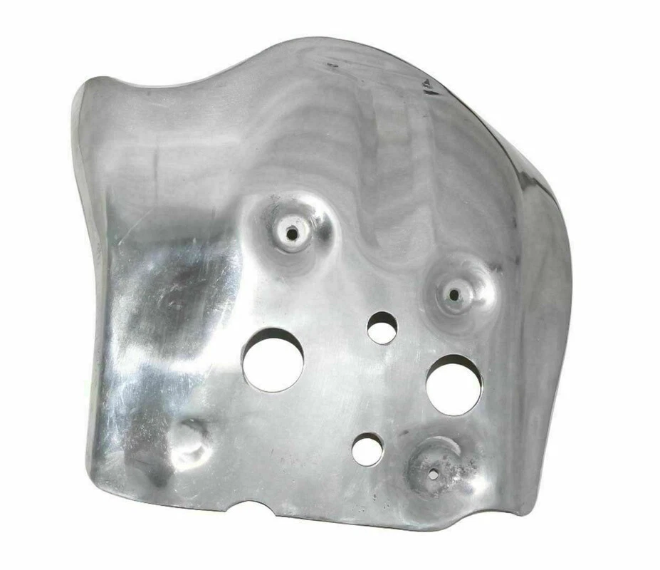 Placa de deslizamiento de aleación de pulido lateral para Yamaha XT 500 1977 77-81 TT500 78-81 Foto 1 de 4