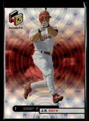 1999 Upper Deck HoloGrFX #49 J.D. Drew Cardinals - Image 1 of 2