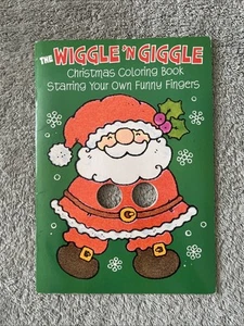 Libro para colorear de Navidad Wiggle 'N Giggle 1979 - sello distintivo - Imagen 1 de 11