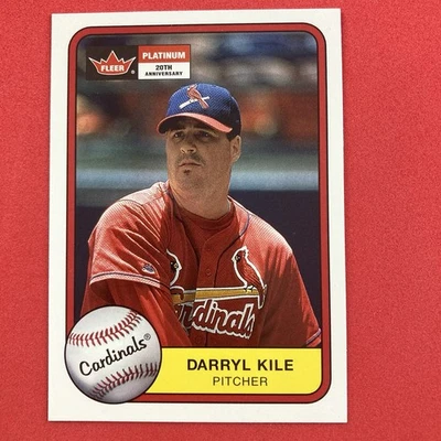 Darryl Kile 2001 Fleer 白金卡 #15 美国职棒大联盟圣路易斯红雀队 — 第 1/2 张图片