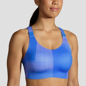 Brooks L113507 Womens Blue Dare Racerback 2.0 Sports Bra Size 34DD - Picture 1 of 3
