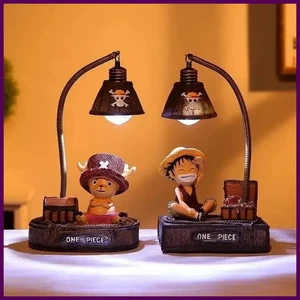 One Piece Luffy Chopper anime periférico dibujos animados lindas figuras de luz nocturna - Imagen 1 de 26