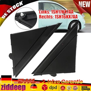 Glänzend schwarze Außenspiegelabdeckung 1SH17KX7AA Paar für Fiat 500 2012-2019· - Bild 1 von 24