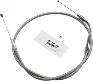 BARNETT Stainless Steel Throttle Cable - '96-'06 Sportster 400-96SC-DS - Picture 1 of 1