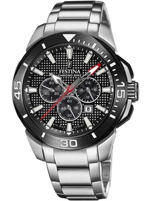 Festina F20641/4 Crono Bike Orologio Uomo 47mm 10ATM - Immagine 1 di 2