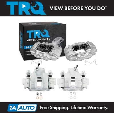 Комплект тормозных суппортов TRQ подходит для Toyota 4Runner 2007-2014 FJ Cruiser 2003-2009 годов выпуска - Изображение 1 из 4