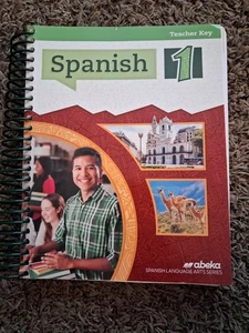 Abeka Spanish 1 Teacher Key 2021 - Spanish Language Arts Series - Picture 1 of 4