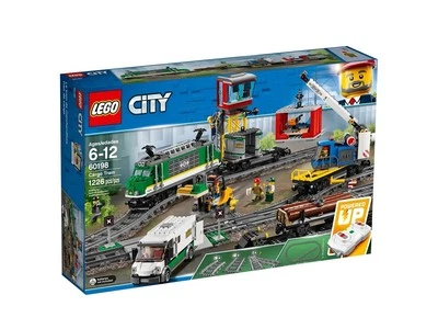 LEGO City Juego Tren de Carga 60198 Control Remoto RETIRADO RARO 1226 piezas Nuevo En Caja Foto 1 de 4