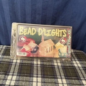 90's Bead D'Lights Lighted Village Kit Kit #4747    R5 - Picture 1 of 11