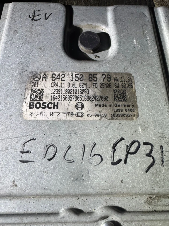 A6421508579 Bosch 0281012579 Mercedes CDI Engine ECU Module - Image 1 of 1