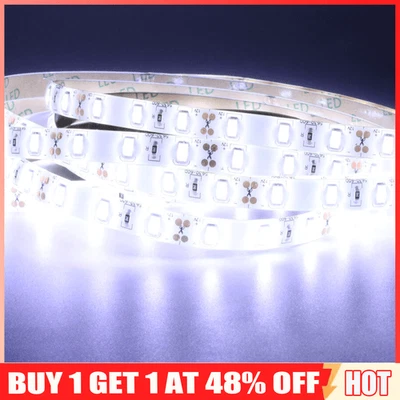 12V LED Strip Waterproof Lights Flexible Tape Self Adhesive Band Lighting 1-5m - Image 1 of 4