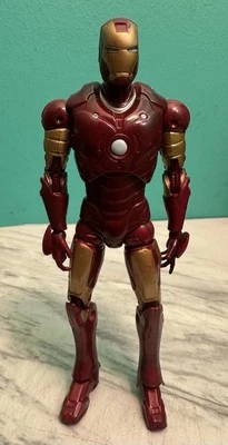 Figura de acción Hasbro 2008 Marvel Iron Man Mark 03 6"" incompleta Foto 1 de 3