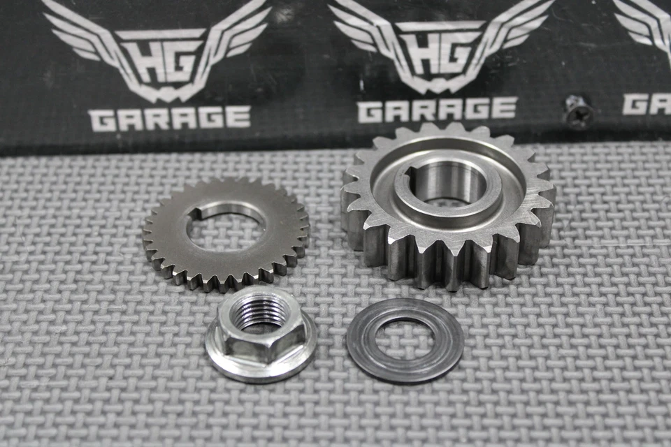 Kawasaki KX250 2006 2007 2 tiempos motor OEM transmisión principal engranajes 59051-0050 Foto 1 de 4