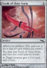 Tooth of Chiss-Goria Mirrodin 2x - Near Mint, English MTG Magic