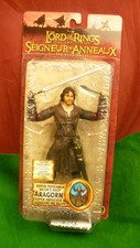 Aragorn Super poseable Lord of the Rings  The Two towers action figure NIB