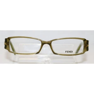 New Fendi F 891 316 Transparent Green 50mm Rectangular Reading glasses - Picture 1 of 3