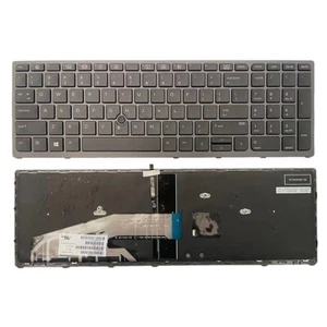 Teclado retroiluminado de repuesto para computadora portátil HP ZBOOK 15 G3 ZBOOK 17 G3 15U G3 - Imagen 1 de 3