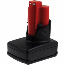 Akku für Milwaukee Akkuschrauber M12 12V 4000mAh/48Wh Li-Ion