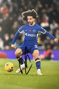 Marc Cucurella Chelsea FC foto 6x4 firmata a mano 1 - Foto 1 di 1
