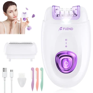 Smooth Glide Epilator for Women Facial Hair Removal 2 Speeds Electric Shaver - Picture 1 of 8