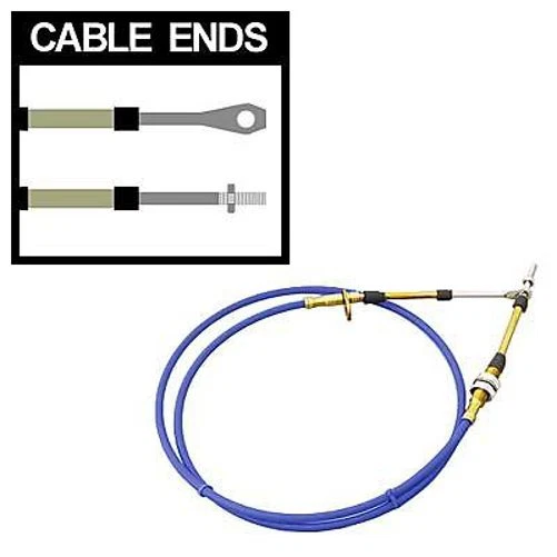 B&M 80735 Replacement Unimatic Shifter Cable 5 ft. Blue Jacket - Image 1 of 1