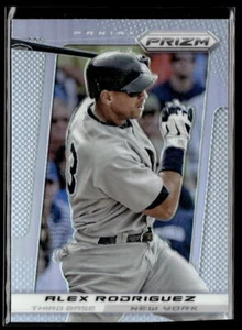 2013 Panini Prizm #130 Alex Rodriguez Silver Prizm - Picture 1 of 2