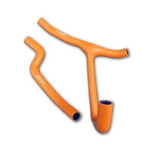 Silicone Radiator Hose fit for ATV KTM 450XC 525XC 2008 2009 2010 Orange - Picture 1 of 7