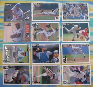 24 COLLECTOR S CHOICE (UPPER DECK) BASEBALL SPORTS TRADING CARDS 1994 VGC - Picture 1 of 4