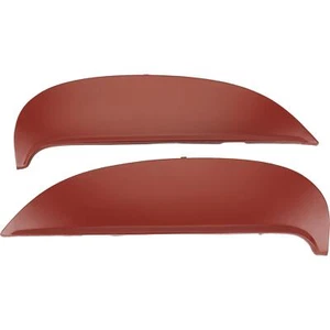Flush Mount Steel Fender Skirt, Red, fits 1964 Chevy - Picture 1 of 8