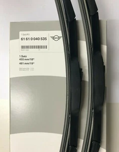 Genuine MINI F55/F56/F57 Wiper Blade Set 61610040535 - Picture 1 of 3