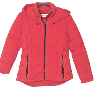 Calvin Klein Girls Red Puffer Coat Sz S 7/8 - Picture 1 of 6