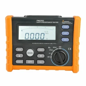 MS2302 Digitaler Erdungswiderstandstester Messgerät Spannung 0-4000Ω - Bild 1 von 7