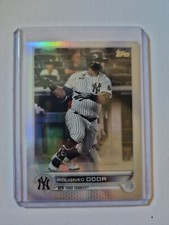 ROUGNED ODOR 2022 TOPPS SERIES 1 Silver RAINBOW FOIL #5 NEW YORK YANKEES
