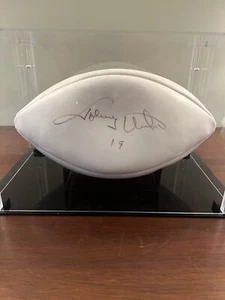 🔥 Autographed Johnny Unitas NFL Football JSA Authenticated w/ Display Case 🔥 - Picture 1 of 4