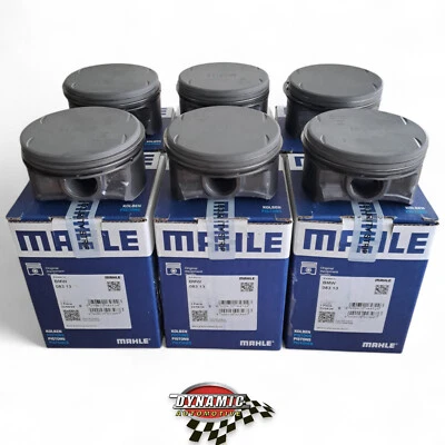 6X 84.50MM ORIGINAL MAHLE PISTON & RING FOR BMW M54 M54B30 3.0 E36 E39 E46 X3 X5 - Image 1 of 4
