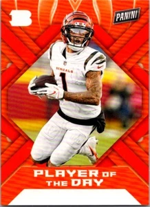 Jugador del día de fútbol americano Panini NFL 2022 #30 Ja'Marr Chase - Imagen 1 de 1