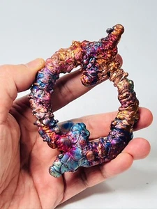 Ouroboros Naga Dragon Hoop Rainbow Leklai Amulet stone Magic Protection Victory - Picture 1 of 18