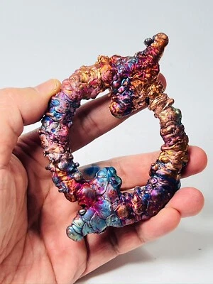 Aro de dragón Ouroboros Naga arco iris Leklai amuleto piedra protección mágica victoria Foto 1 de 4