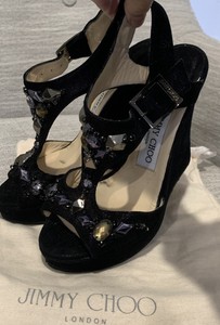 Las mejores ofertas en Fiesta/Cóctel Jimmy Choo Cuña Sandalias para mujeres  | eBay