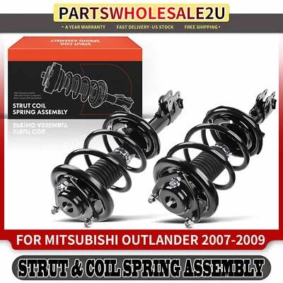 2x Front Sides Strut and Coil Spring Assembly for Mitsubishi Outlander 2007-2009 - Image 1 of 4