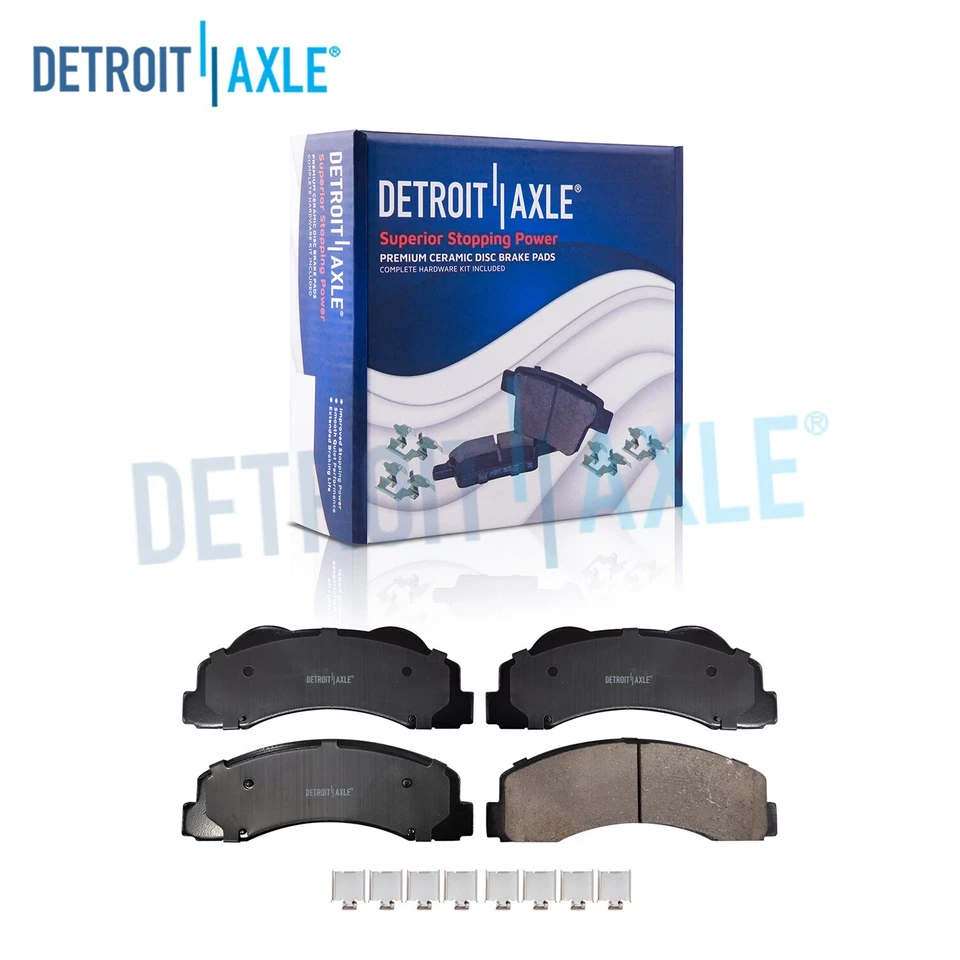 Front Ceramic Brake Pads for 2011 - 2020 Ford F-150 Expedition Lincoln Navigator - Image 1 of 4