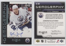 2006-07 Upper Deck Black Diamond Gemography Shawn Horcoff #G-SH Auto
