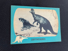 1961 DINOSAUR SERIES NU CARD #33 EXCELLENT CONDITION VINTAGE NON SPORTS CARD !